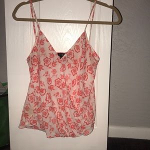 TIMING flowy floral tank top
